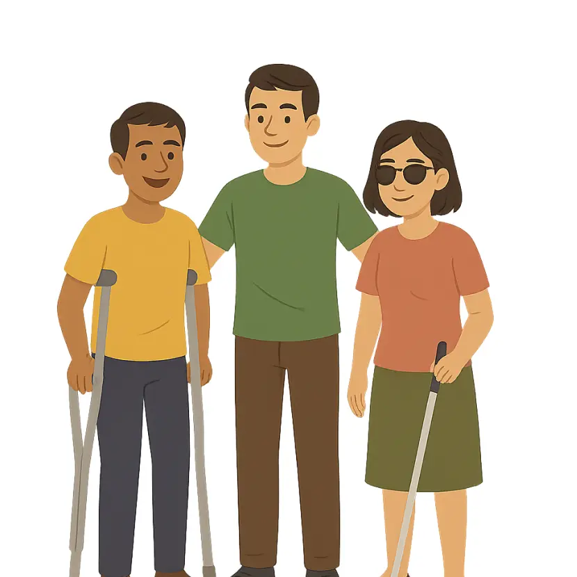 specially abled image